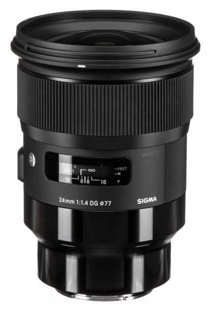 Sigma 24mm f1.4 DG HSM Art lens for Sony FE