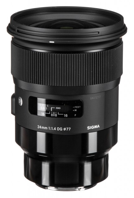 Sigma Sigma 24mm f1.4 DG HSM ART lens for Sony FE