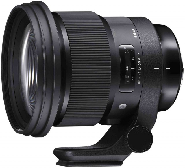 Sigma 105mm f1.4 DG HSM Art lens for Nikon