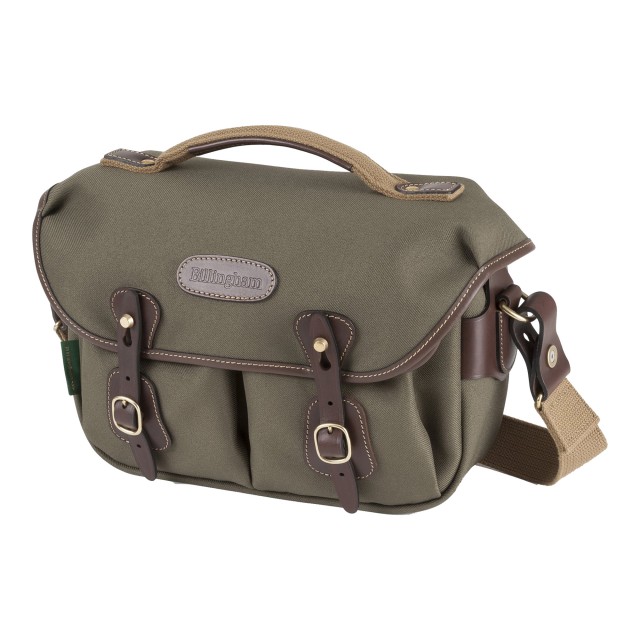 Billingham Hadley Small Pro Camera Bag, Sage Fibrenyte-Chocolate Trim