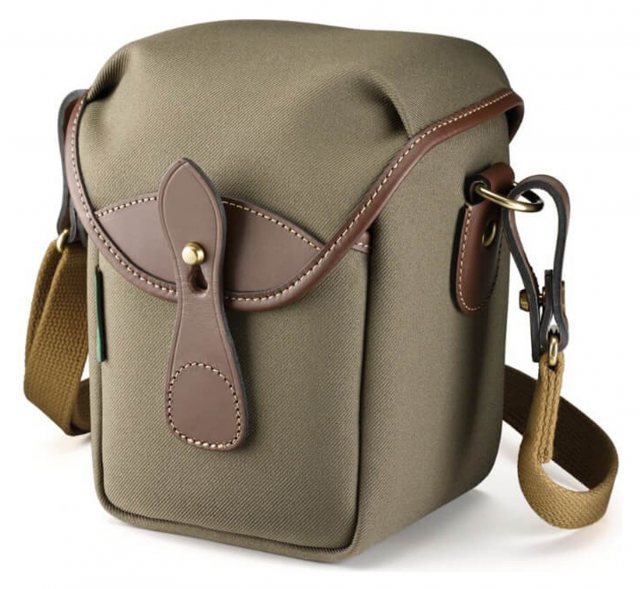 Billingham 72 Camera Bag, Sage Fibrenyte-Chocolate Trim