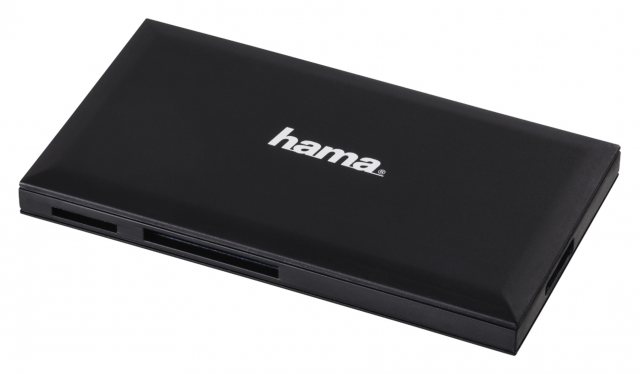 Hama USB 3.0 Multi-Card Reader, SD/microSD/CF/MS, black