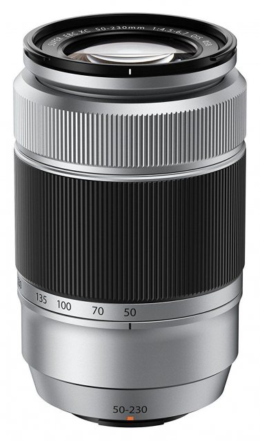 Fujifilm XC 50-230mm f4.5-6.7 OIS mk II lens, silver