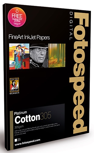 Fotospeed Platinum Cotton 305 A4 x25