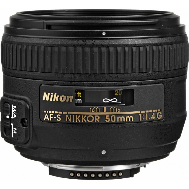 Nikon AF-S 50mm f1.4G lens