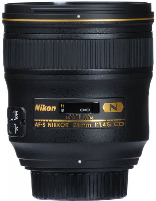 Nikon AF-S 24mm f1.4G ED lens