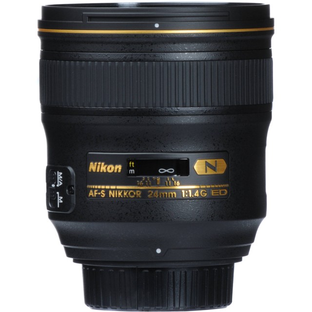 Nikon AF-S 24mm f1.4G ED lens