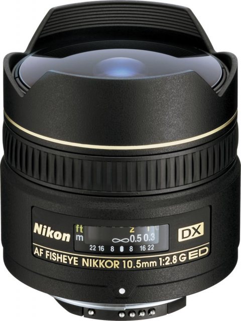 Nikon Nikon AF 10.5mm f2.8G ED DX