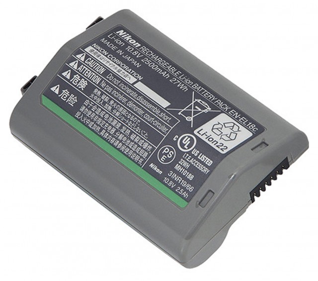 Nikon EN-EL18C Rechargeable Li-ion Battery