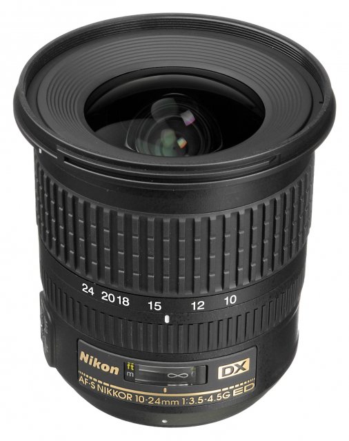 Nikon AF-S DX 10-24mm f3.54.5 G IF-ED lens