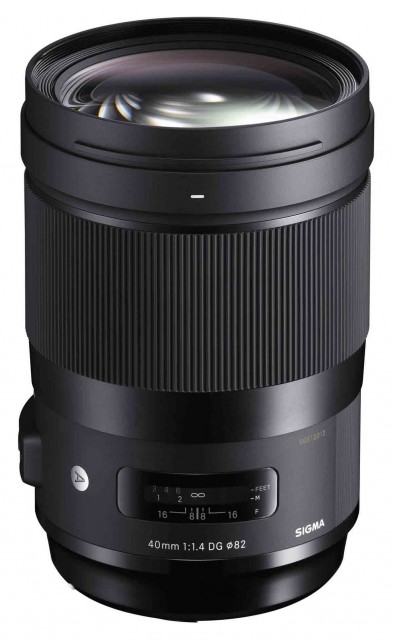 Sigma Sigma AF 40mm f1.4 DG HSM A for Canon EOS