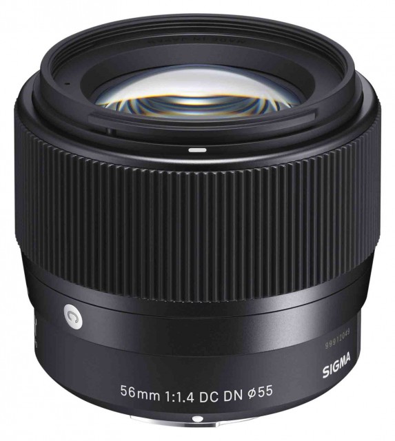 Sigma 56mm f1.4 DC DN Contemporary lens for Micro Four Thirds