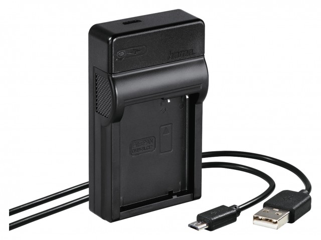 Hama Travel USB Charger for Panasonic DMW-BLC12