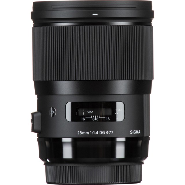 Sigma 28mm f1.4 DG HSM Art lens for Canon EOS