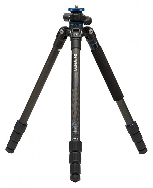 Benro GoPlus Travel S1 Carbon Fibre 4 section Tripod