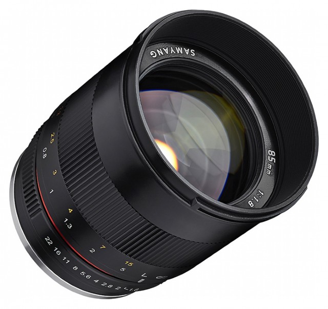 Samyang 85mm f1.8 lens for Sony E