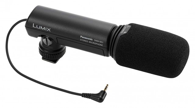 Panasonic DMW-MS1 Stereo Microphone for Lumix GH1, GH2, G2 and FZ100