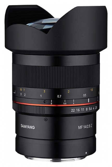 Samyang MF 14mm f2.8 lens for Nikon Z