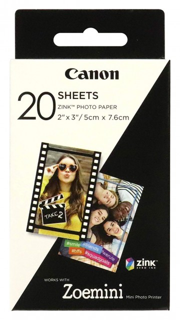 Canon Zoemini ZINK 20 Sheets