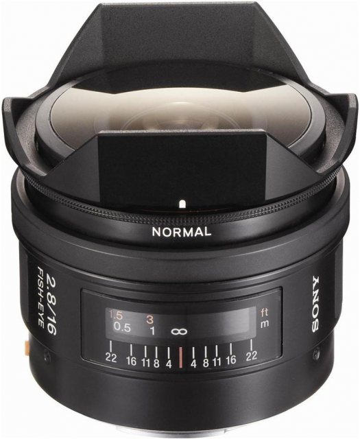 Sony Sony GDDR Lens, 16mm F2.8 Fisheye