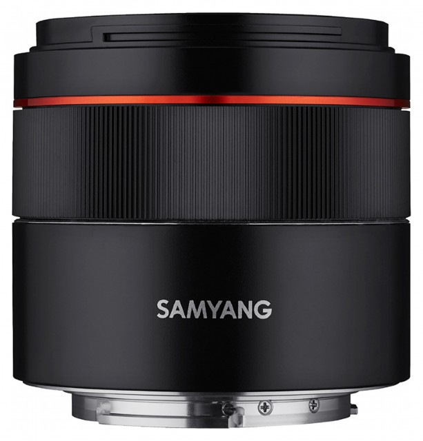 Samyang AF 45mm f1.8 lens for Sony FE