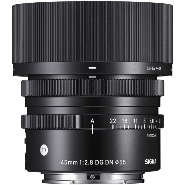 SIGMA 45mm F2.8 DG DN ソニー E 2551 Sigma 45mm f2.8 DG DN | C, Sony FE | £428.95 - Castle Cameras