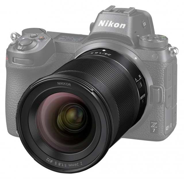 Nikon NIKKOR Z 24mm f1.8 S lens | £859.00 - Castle Cameras