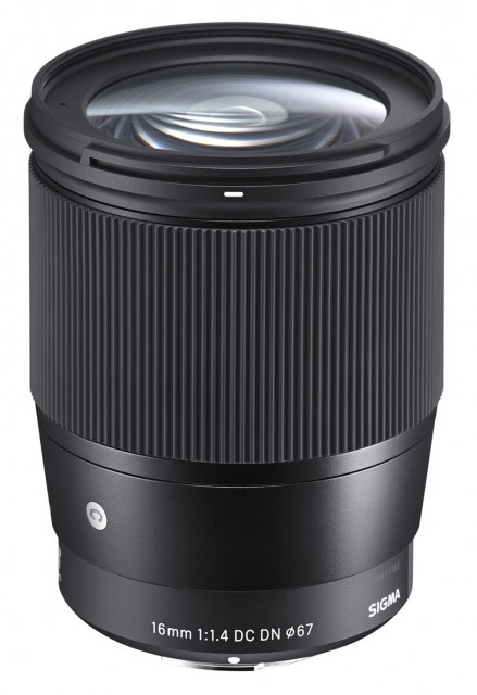 Sigma 16mm f1.4 DC DN Contemporary lens for Canon EOS M