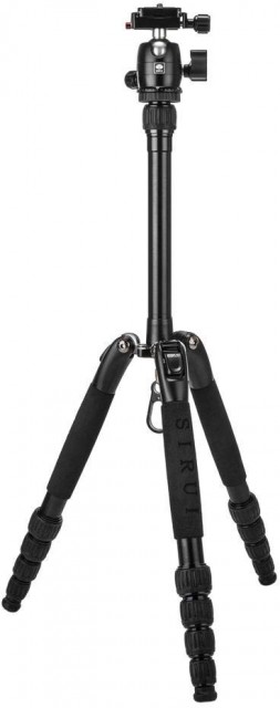 Sirui T-005S Tripod kit with B-00K Ball head and case, black