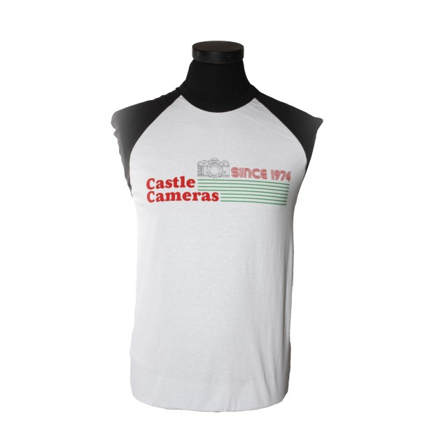 Castle Short-Sleeved Retro T-Shirt, XXL