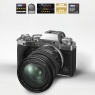 Fujifilm X-T4 Mirrorless Camera, Silver with XF 16-80mm Lens