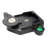 Velbon QRA-4 QR Adapter with QB-42 quick-release platform