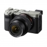 Sony Alpha 7C Mirrorless Camera, Silver with 28-60mm Lens