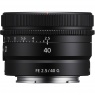 Sony FE 40mm f2.5 G lens