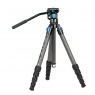 Sirui Superb Traveller 125 Carbon Fibre Tripod with Video Head VA-5