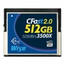 Wise 512GB CFast 2.0, R525/W450MB/s Wise 512GB CFast 2.0, R525/W450MB/s