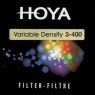 Hoya 62mm Variable Density Filter X3-400