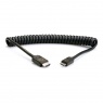 Atomos Coiled mini HDMI to full HDMI 4K60p cable (40-80cm) Atomos Coiled mini HDMI to full HDMI 4K60p cable (40-80cm)