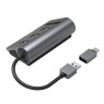 Hama Hama USB Hub/Card Reader with USB-C Adapter, 3x USB-A Ports, SD and microSD slots