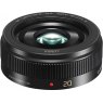 Panasonic 20mm f1.7 II Pancake lens, black