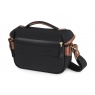 Billingham Billingham Hadley Small Pro, Black Canvas-Tan Trim