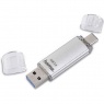 Hama C-Laeta USB-C Flash Drive, 32 GB, silver