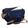 Billingham Billingham 335 MKII Shoulder bag, Navy Canvas-Chocolate Trim