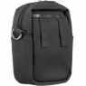 Billingham Billingham Compact Stowaway, Black Canvas-Black Leather trim