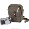 Billingham Billingham Compact Stowaway, Sage FibreNyte/Chocolate Leather trim