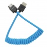 Kondor Blue Kondor Blue HDMI Coiled 12-24in, Blue