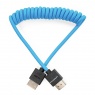 Kondor Blue Kondor Blue HDMI Coiled 12-24in, Blue