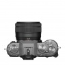 Fujifilm Fujifilm X-T50 Mirrorless Camera, Silver with XC 15-45 lens