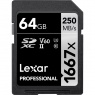 Lexar Lexar 64GB SDXC Silver UHS-II R250/W120MB/s V60