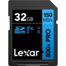 Lexar Lexar 32GB SDHC Blue R150/W104MB/s V10